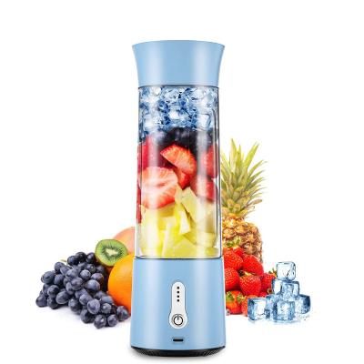 China Ice Crushing High Quality Mini Bottle Juicer Portable USB Electric Smoothie Blender For Home Use for sale