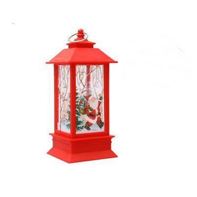 China Christmas Holiday Water Lanterns Santa Light Water Light Christmas Home Decoration Premium Copper Christmas Home Decoration Lantern Christamas and Snowman for sale