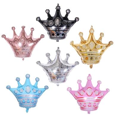 China Other Medium Size Crown Shape Balloons Happy Birthday Decor For Happy Birthday Party Decorations for sale