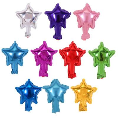 China Other Unsex Party Decoration Mylar Five-point Star Globos Star Gradient Balloon For Party Wedding Birthday Supplies for sale