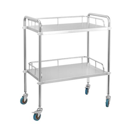 China Hospital Supply Static Process Medical Oxidation Powder Trolley Cart for sale