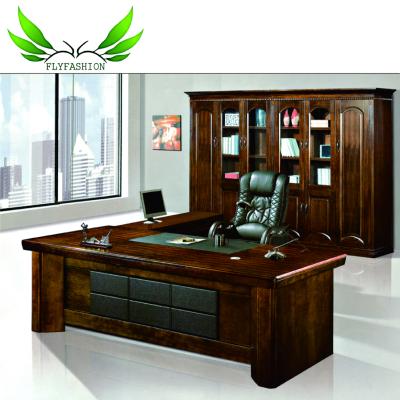 China Latest PANEL Design Office Furniture Boss Table /Excutive Wooden Luxury Desk Table Desk ET-07 for sale