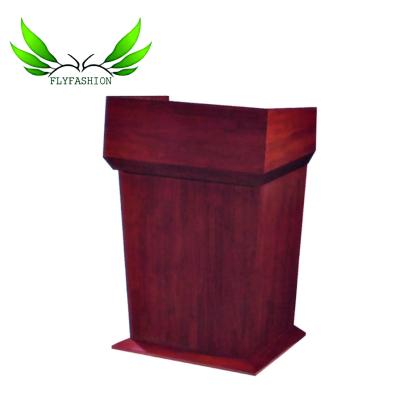 China Strong And Durable Conference Hall Podium / Modern Wooden Podium for sale