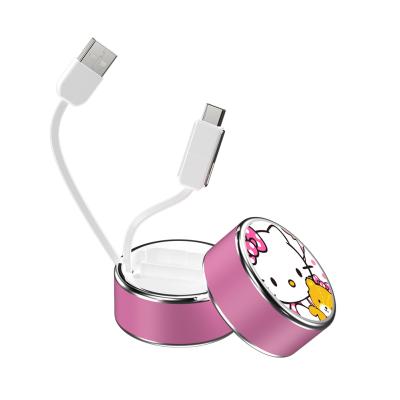 China Amazon Hot Sale 3 In 1 Camera Mobile Phone Usb Charger Sync Retractable Data Cable for sale