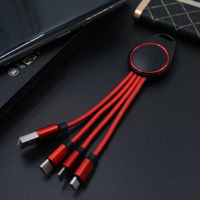 China Promotion Branded Products LED Adapter Cable Sale Gift Items Promotion USB Charger Cable for sale