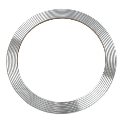 China Pressure Resistance SUS304 316L Stainless Steel Metal Oval Type Ring Joint Insulation Flange Gasket for sale