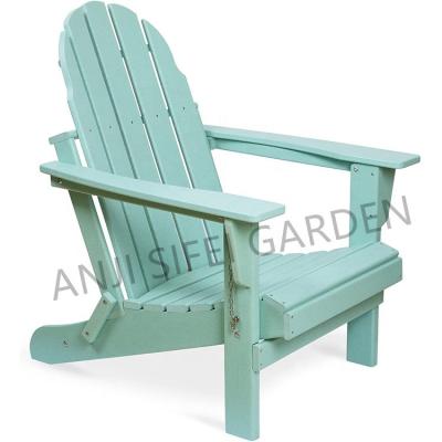 China HDPE Easy Folding Garden Folded Adirondack Chair For Patio for sale