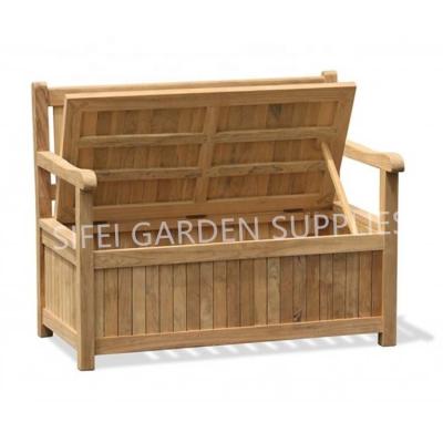 China Modern Outdoor Garden Bench Wooden Storage Bench for sale