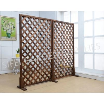 China Panels Wholesale Home Waterproof Wooden Garden Fence Wooden Fence for sale