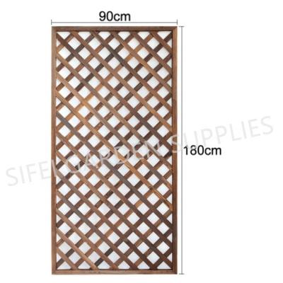 China Garden Waterproof Modern Wooden Fence Solid Wood Fence for sale