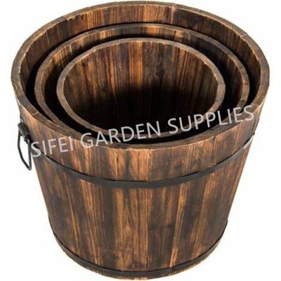 China CLASSIC Wooden Garden Planter Flower Pots and Planter for sale