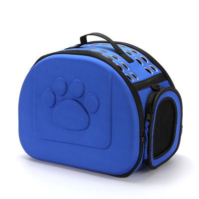 China Wholesale Breathable Breathable Dogs and Cats Travel Bag Car Pet Foldable External Portable Pet Carrier for sale