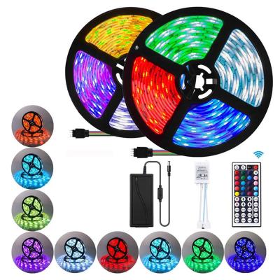 China LANDSCAPE 24keys SMD IR remote controller 5050 RGB led strip light kit led stripe light Ip65 or Ip20 led strip light for sale