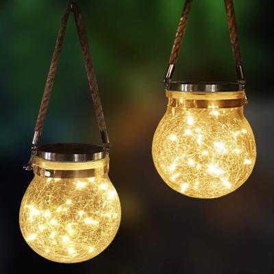 China High Quality Waterproof Mason Jar Solar Bottle Light Solar Powered Fairy Lights Warm Holiday Decorative Lights Slit Glass Bottle Light for sale