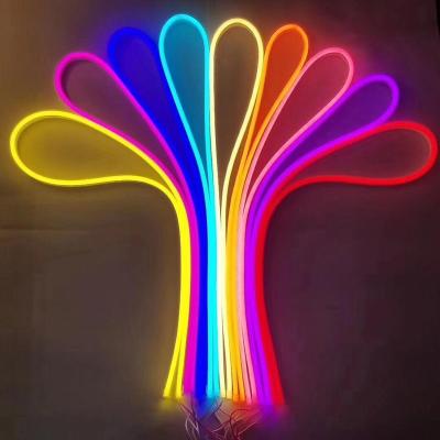 China LANDSCAPE DIY 14w Flexible 18w 24w 36w Led Neon Lights Party Pcv RGB Strip Lamp for sale