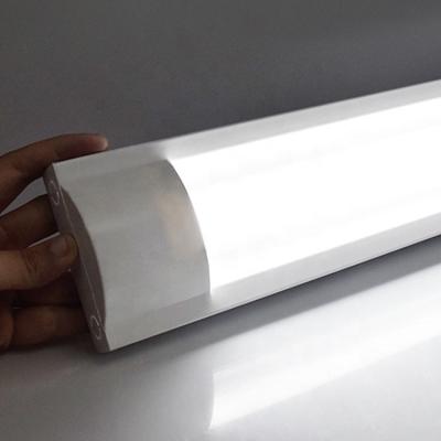 China Other T8 Split Lined Lamp Material Lamp Body PC Lampshade Holder Iron Led Light Bar Holder for sale