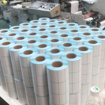 China Direct POS machine ATM machine factory - 60*40mm-500 grade self-adhesive label paper for sale