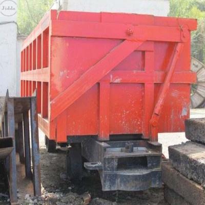 China Mining or Drop Rail Side Dumping Mine Car Tram Mine Car / Mine Bottom Dumping Cart for sale