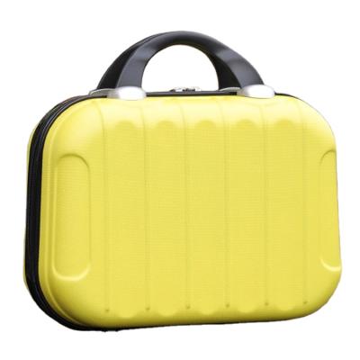 China 2020 Fashion High Quality Anti-scratch Travel 14 Inch ABS Cosmetic Box With Handle for sale