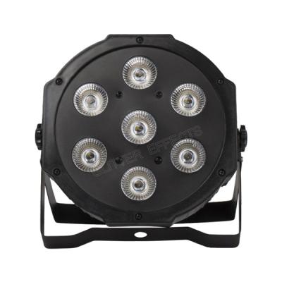 Cina 7pcs LED RGBW par 6 in 1 illuminazione professionale leggera della fase della luce LED del DJ /Bar /Party /Show /Stage in vendita