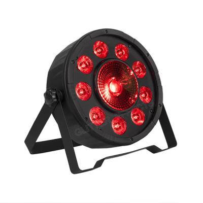 Cina Attrezzatura professionale LED 9x10W+30W par piano RGB della fase che accende le luci della discoteca di 3IN1 DMX512 in vendita