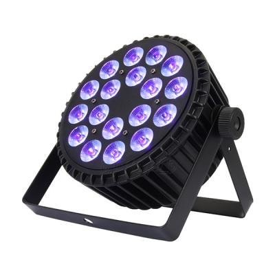 China Aluminum Alloy RGBW LED Par Light 18x12W 4in1 LED Par Can Light Stage Lights for sale