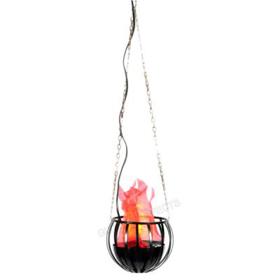 China GLC-TS007 Artificial Flame Machine 10W Hanging Fake Fire Lamp 240V For Weddings for sale