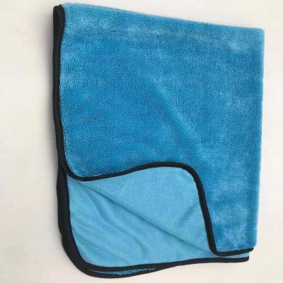 China QUICK DRY Twisted Car Towel Wash Cloth Cleaning Cloth Loop Drying Towel 80% Polyerter 20 Microfiber Thick Wash for sale