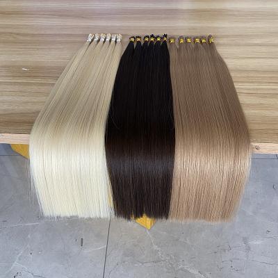 China Cheap Silky Straight Wave Brazilian u tip Hair Extension Virgin keratin u tip pre bonded hair maker for sale