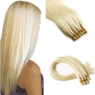 China Factory Silky Straight Ring Hair Extensions Virgin Cuticle Nano Wholesale Remy Human Hair Intact Wave for sale