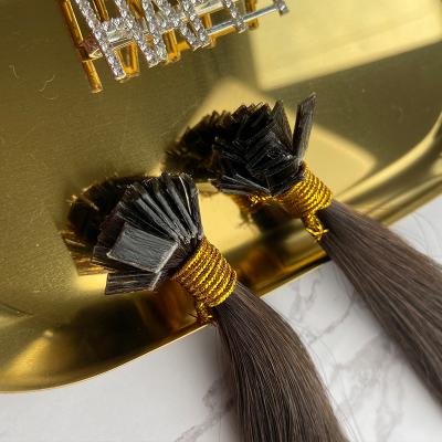 China Wholesale Highest Quality Technology 100% Virgin Hair Straight Keratin Hair Flat Unique Cuticle Aligned Tip Extensions Pre-bonded for sale