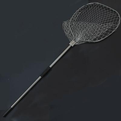 China The net is outdoor racket string fishing tackle fishing net fish landing net for sale