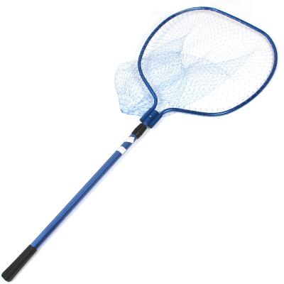 China The net is universal telescopic nylon round head fish landing net for sale