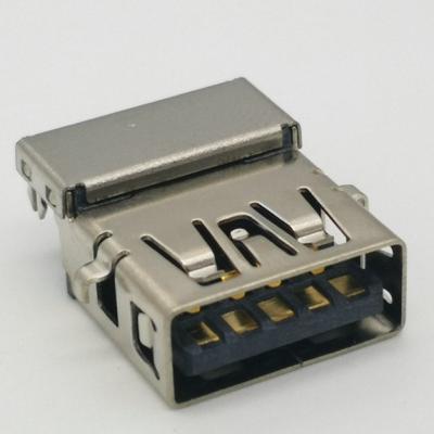 China PCB board USB 3.0 A, board female, downstream type, CH=1.54mm, I/O connector for sale