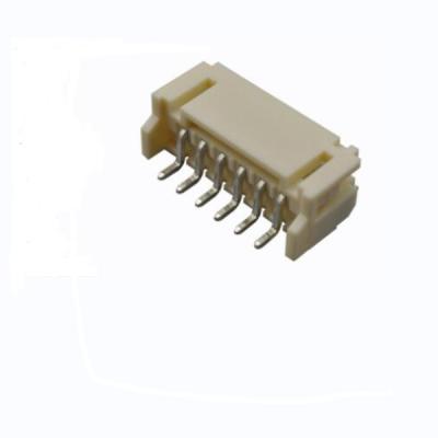 China PCB board CONNECTOR 2.00MM PCB 3PIN WAFER SMT LCP MATREIAL RIGHT ANGLE IVORY COLOR for sale