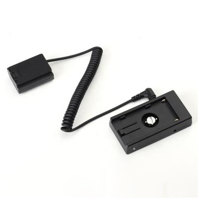 China Professional DC 2A Camera Maker Rechargeable Power Adapter Dummy Battery Mount Plate For Camera for sale