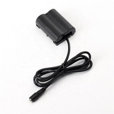 China Straight Cable DC Port Input/Output Voltage 7V To 9V Dummy Battery Power Adapter Camera Charger for sale