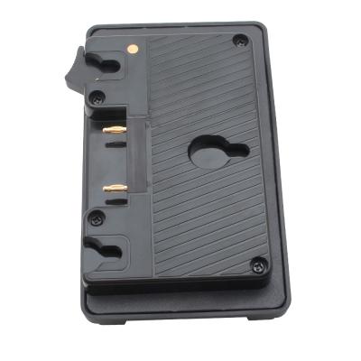 China ABS Gold Mount to V Mount Battery Adapter Plate Converter with D-Tap Port for Battery to S-GP-A Camera for sale