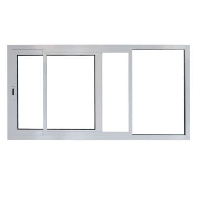 China Sliding Australian Standard Aluminum Double Glazed Sliding Windows for sale