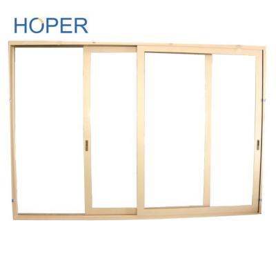 China Modern Australian Standard Aluminum Frame Residential Glass Double Sliding Door for sale