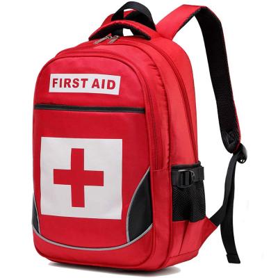 China 2021 Factory Waterproof Custom Design Multifunctional Medical First Aid Backpack Medical Bag for sale