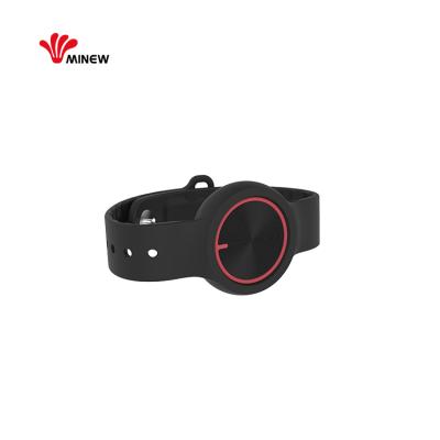 China NFC Included& Rechargeable Vibration Alert Elderly Rescue Alarm Personal Bracelet SOS Button Wristband for sale