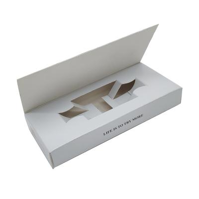 China Low Price 350gsm Recyclable Silver Card UV Reverse Printing Advanced Cosmetics Packaging Perfume Box Mass Customization for sale