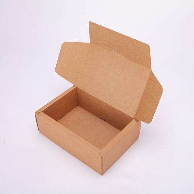 China Recyclable Flip Type Eco Kraft Paper Dry Goods Packaging Cardboard For Tea And Agricultural Products Manufacturer Customized Low Price for sale