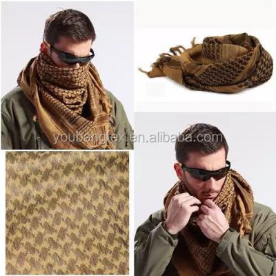 China 100% tactical shemagh 110*110cm shemagh scarf / cotton shemagh / tactical scarf 110*110cm for sale