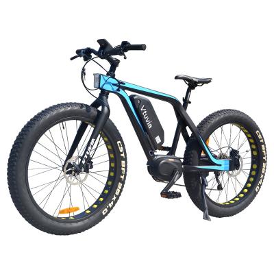 China bafang made standard professional bike ultra mid drive motor 48V 350W 500W fat electric bike ebike for sale