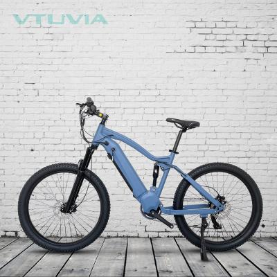 China Aluminum Alloy 27.5 Inch Electric Bike Mid Drive Electric Bike City Electric Bike for sale