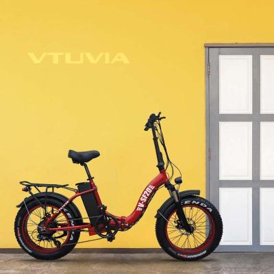 China Aluminum alloy fat tire mountain ebike 20 inch for adult electric bike motorcycle for sale