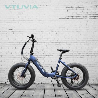 China Aluminum alloy 48v 250W folding fat tire electrica foldable electric e bicicleta bicycle plegable bicycle for sale