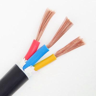 China High Quality Electrical Wires 3 Cores Electric Wire 3 Core Wire 3 Core thhn PVC Construction Copper Electrical Cable for sale